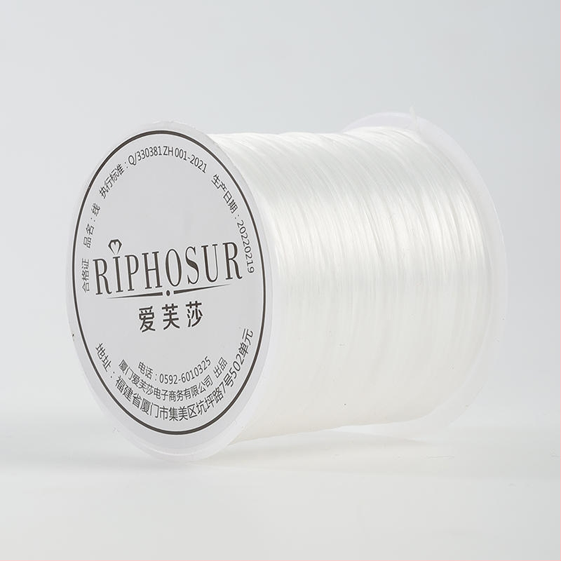 Aifsa elastinis apyrankės siūlas — plokščia šilkinė virvė karoliukų vėrimui, DIY medžiaga, atspari dėvėjimui, pritaikoma (2025)