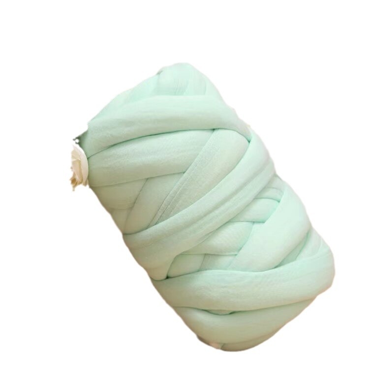 Kézzel kötött pamut takaró kisállatoknak, töltött középponttal, 7S fonalat, egy szál, durva kötés, fonal Forma: Tuan Line, Yinuo márka