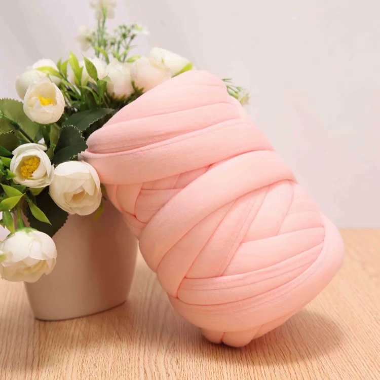 Kézzel kötött pamut takaró kisállatoknak, töltött középponttal, 7S fonalat, egy szál, durva kötés, fonal Forma: Tuan Line, Yinuo márka