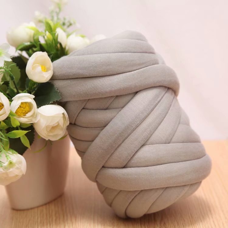 Kézzel kötött pamut takaró kisállatoknak, töltött középponttal, 7S fonalat, egy szál, durva kötés, fonal Forma: Tuan Line, Yinuo márka