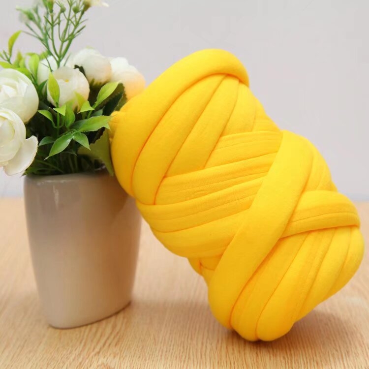 Kézzel kötött pamut takaró kisállatoknak, töltött középponttal, 7S fonalat, egy szál, durva kötés, fonal Forma: Tuan Line, Yinuo márka