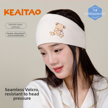 Matu lentītes ar Velcro, kokvilna, kārains raksts, kroņa forma