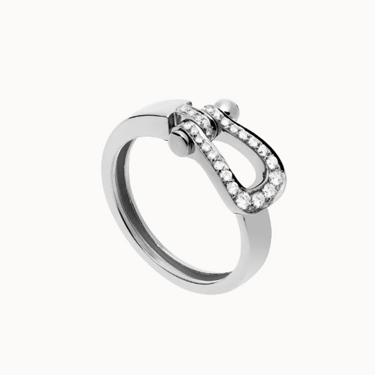 Unisex žiedas su kanopos formos deimantais, 925 sidabras, 18K auksavimo danga, preciziška gamyba