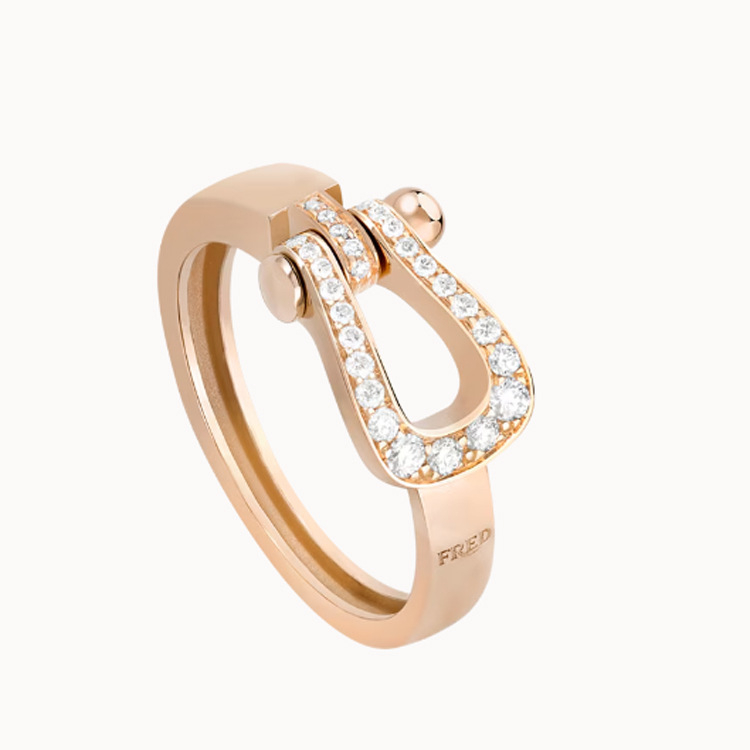 Unisex žiedas su kanopos formos deimantais, 925 sidabras, 18K auksavimo danga, preciziška gamyba