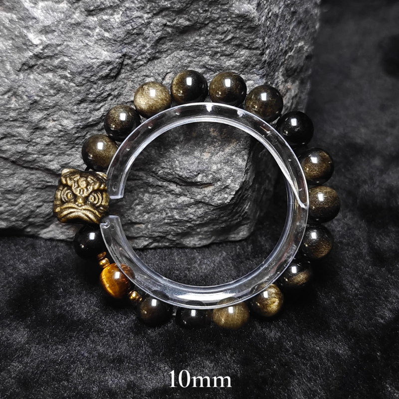 Obsidián karkötő, uniszex, etnikus stílus, geometriai forma, őszi 2024 megjelenés