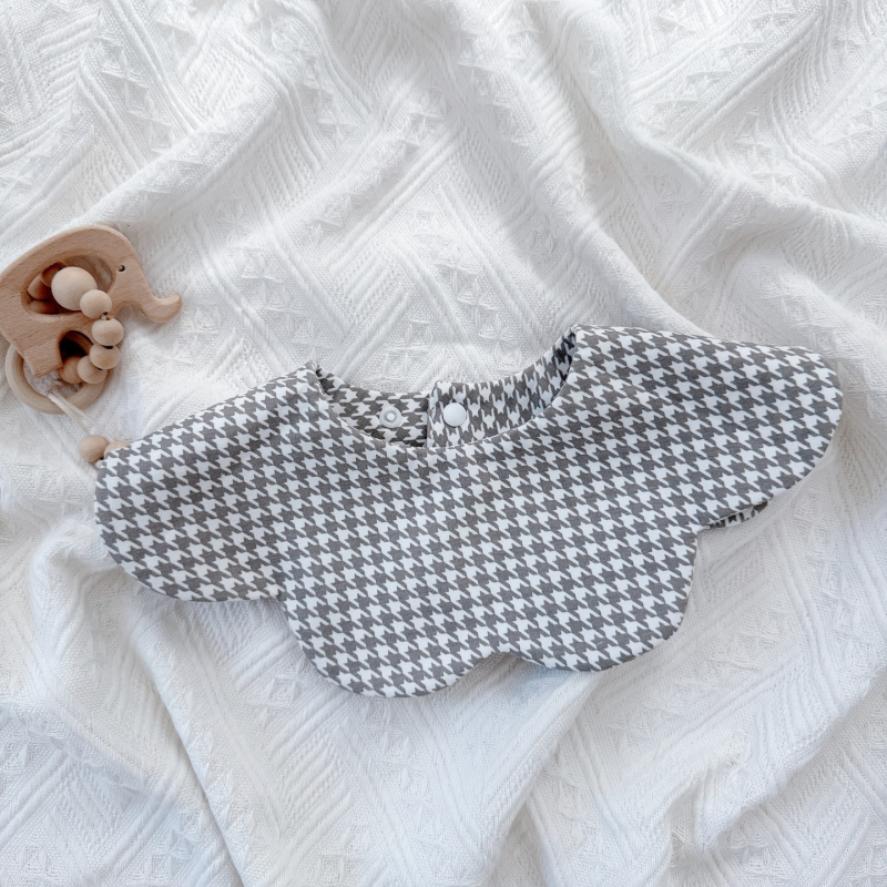 Korejskog stila pamučni bebinski bib, dvostrano vodootporan, unisex, za dojenčad i malu djecu 0-3 godine