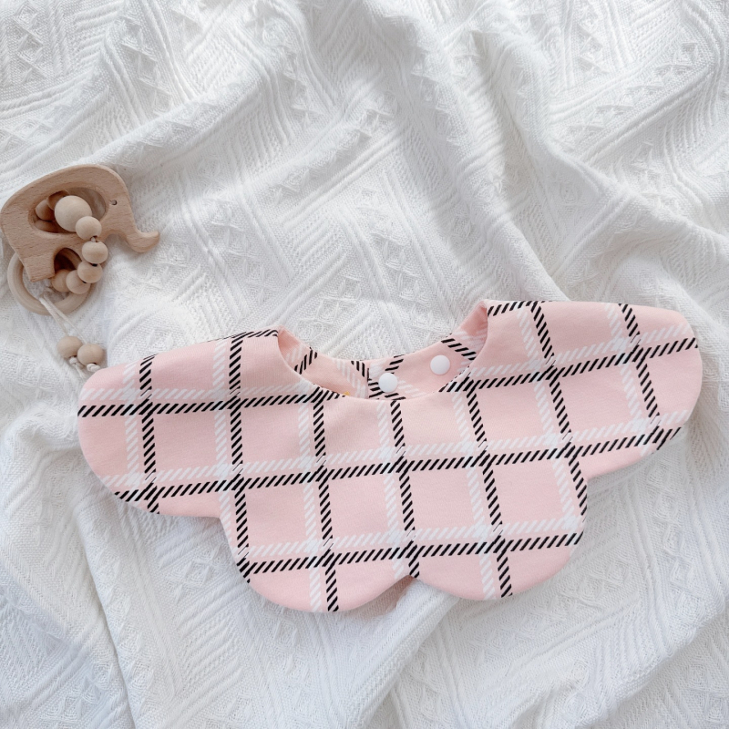 Korejskog stila pamučni bebinski bib, dvostrano vodootporan, unisex, za dojenčad i malu djecu 0-3 godine