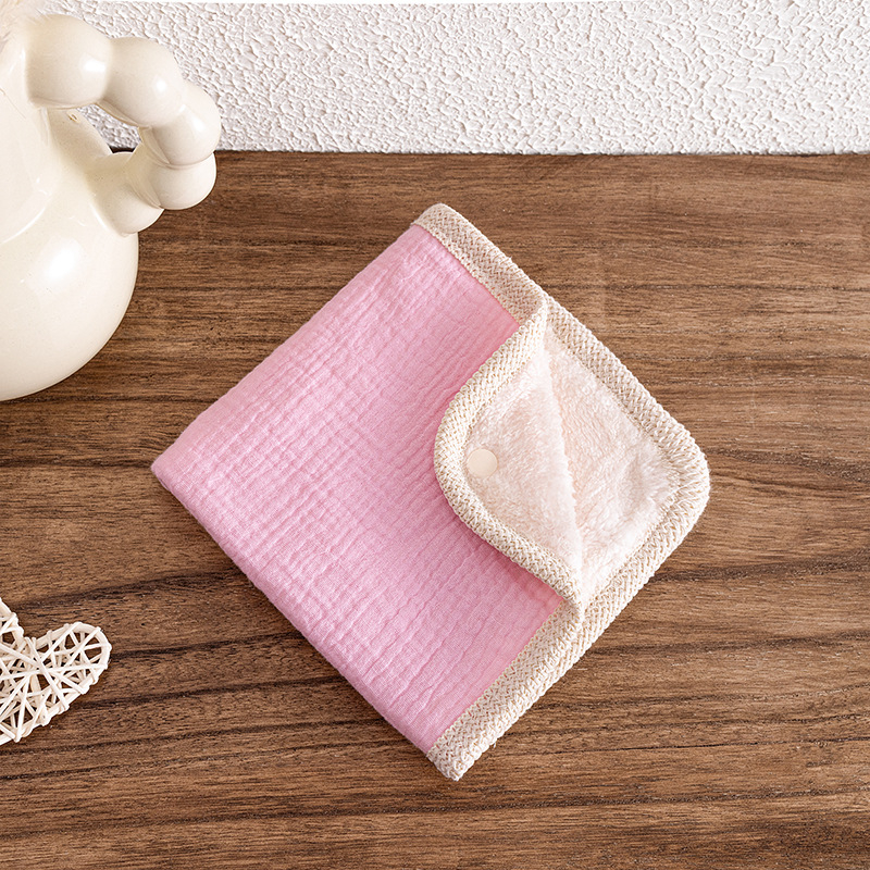 Baby kvadratni ručnik od pamukaste gaze; višestruka namjena za lice, hranjenje i pljuvačku; unisex; pogodan od rođenja do 6 godina