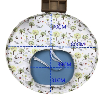 Vízálló, hosszú ujjú etető kötény és étkező alátét gyerekeknek 0–6 éveseknek; minták: állatok, csíkok, kockás, pöttyök