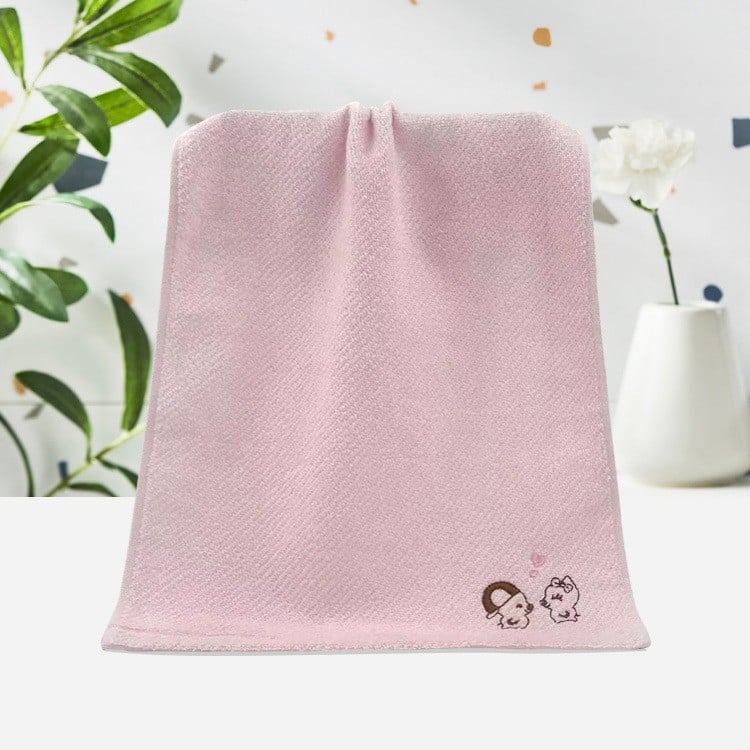 100% pamut baba arc törölköző, hímzett, cartoon mintával, súly 50–80 g, 32s fonal