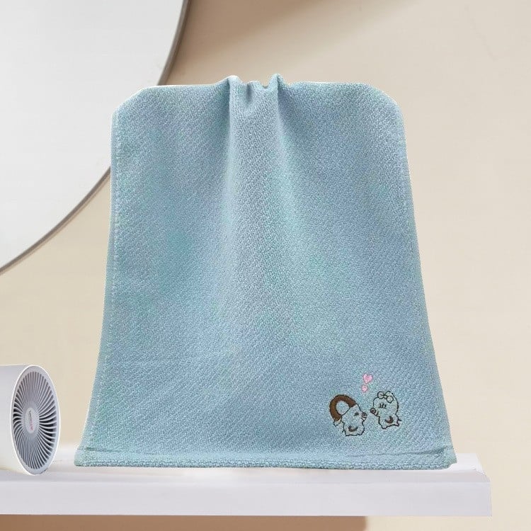 100% pamut baba arc törölköző, hímzett, cartoon mintával, súly 50–80 g, 32s fonal