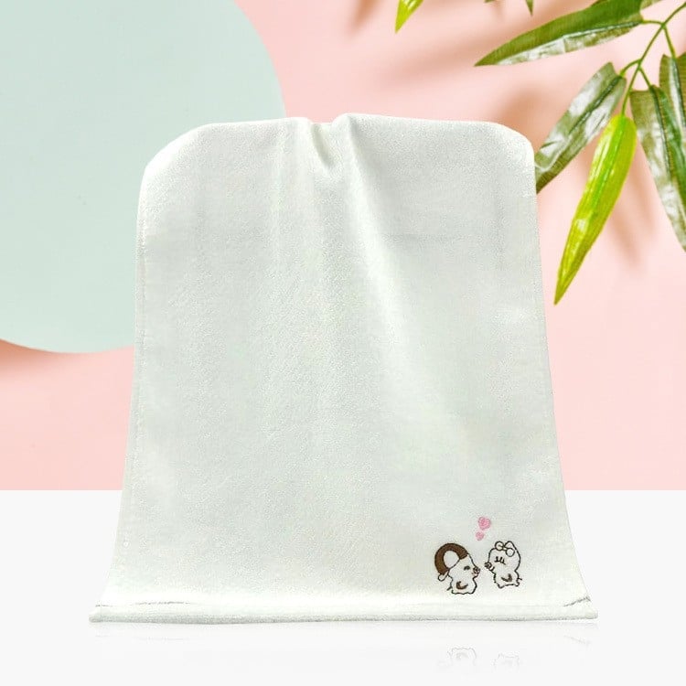 100% pamut baba arc törölköző, hímzett, cartoon mintával, súly 50–80 g, 32s fonal