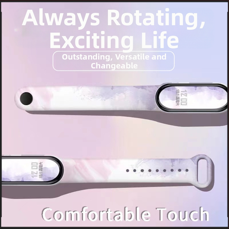 Laste nutikas käevõru – sammude loendur, südame löögijälgimine, laetav, Android ühildu, silikoonriba, alumiiniumist korpus