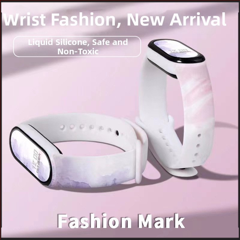 Laste nutikas käevõru – sammude loendur, südame löögijälgimine, laetav, Android ühildu, silikoonriba, alumiiniumist korpus