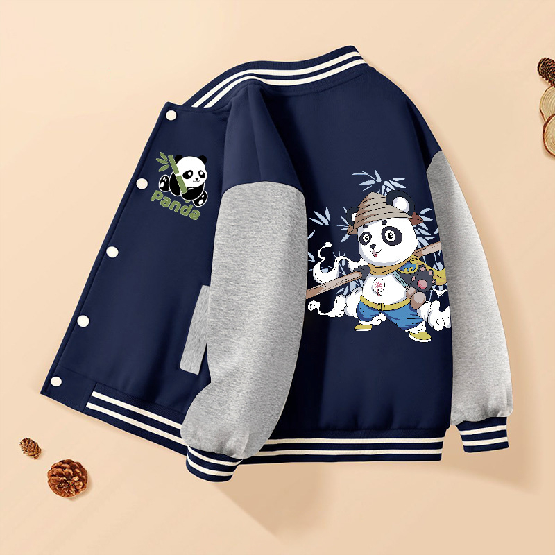 Vaikų berniukų kasdieninė striukė, išorė 60% poliesteris, pamušalas iš medvilnės, be gobtuvo, be apykaklės, storas išorinis audinys, žiemos modelis 2024