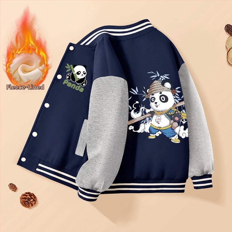 Vaikų berniukų kasdieninė striukė, išorė 60% poliesteris, pamušalas iš medvilnės, be gobtuvo, be apykaklės, storas išorinis audinys, žiemos modelis 2024