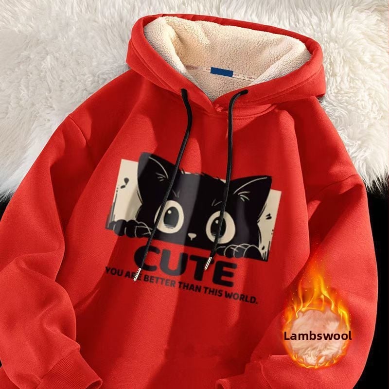 Kapucēts fleece džemperis ziemai, vīriešiem, 96% poliesters, 240–260 g/m²