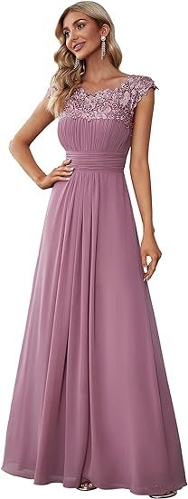 Estélyi ruha, U-galléval, ujj nélküli, magas derekú, hosszú szoknyával (2024 téli kollekció, poliészter)