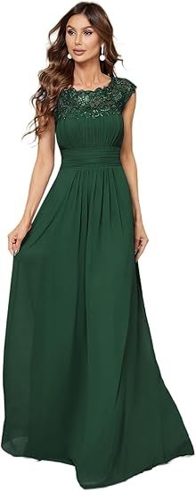 Estélyi ruha, U-galléval, ujj nélküli, magas derekú, hosszú szoknyával (2024 téli kollekció, poliészter)