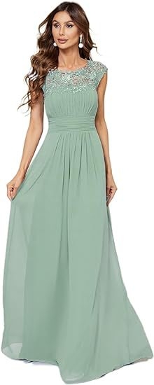 Estélyi ruha, U-galléval, ujj nélküli, magas derekú, hosszú szoknyával (2024 téli kollekció, poliészter)