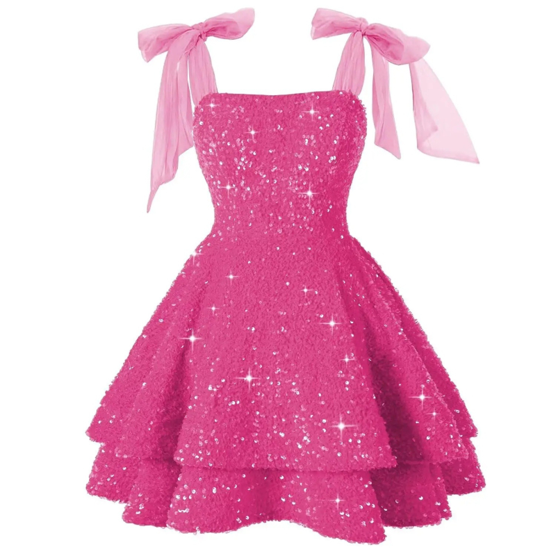 Ruha, háló anyagú, A-vonalú, ujjatlan, rövid, derék középső