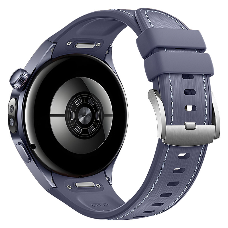 Remen za Huawei Watch5 od kožno-silikonskog kompozita, s push‑kopčom, moderan dizajn