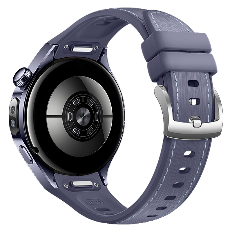Remen za Huawei Watch5 od kožno-silikonskog kompozita, s push‑kopčom, moderan dizajn