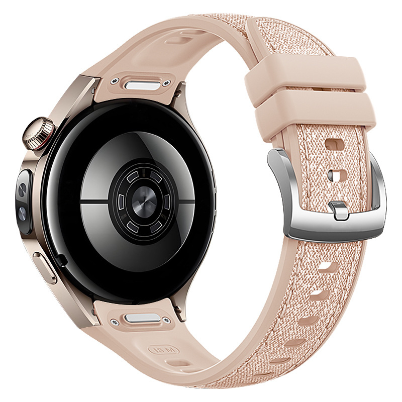 Remen za Huawei Watch5 od kožno-silikonskog kompozita, s push‑kopčom, moderan dizajn