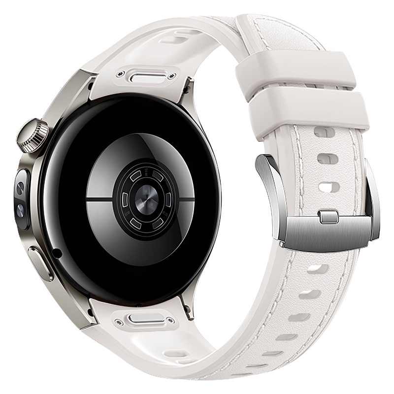 Remen za Huawei Watch5 od kožno-silikonskog kompozita, s push‑kopčom, moderan dizajn