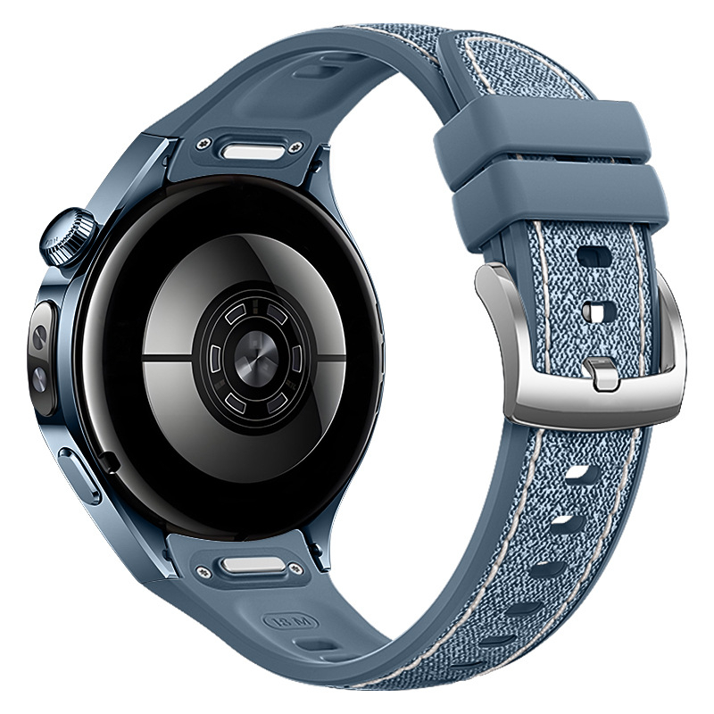 Remen za Huawei Watch5 od kožno-silikonskog kompozita, s push‑kopčom, moderan dizajn
