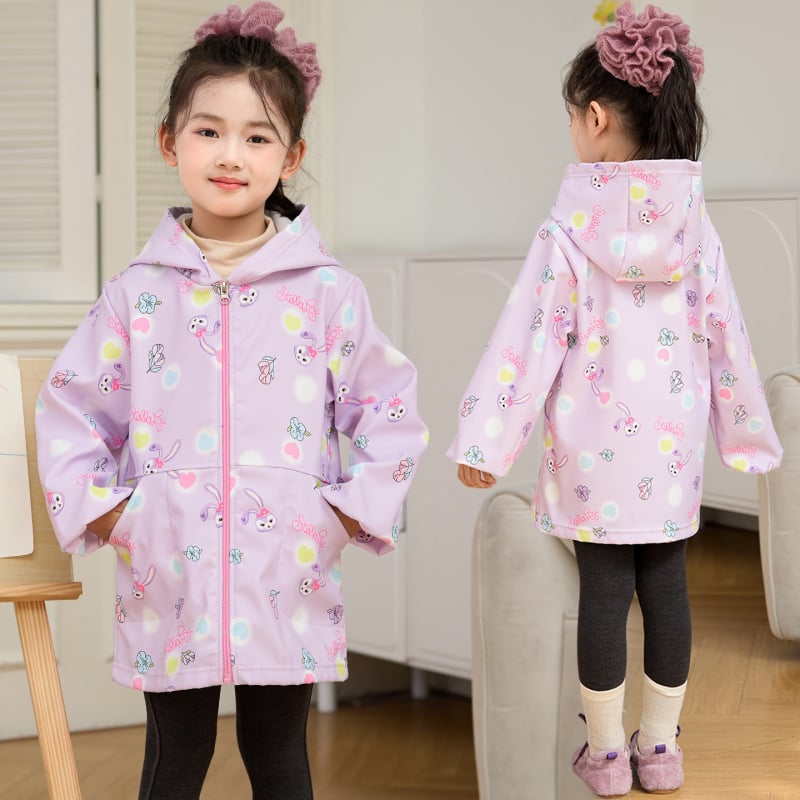 Vaikų vandeniui atspari dažymo smockas su fleece įdėklu iš poliesterio, unisex, atsparus įtrūkimams