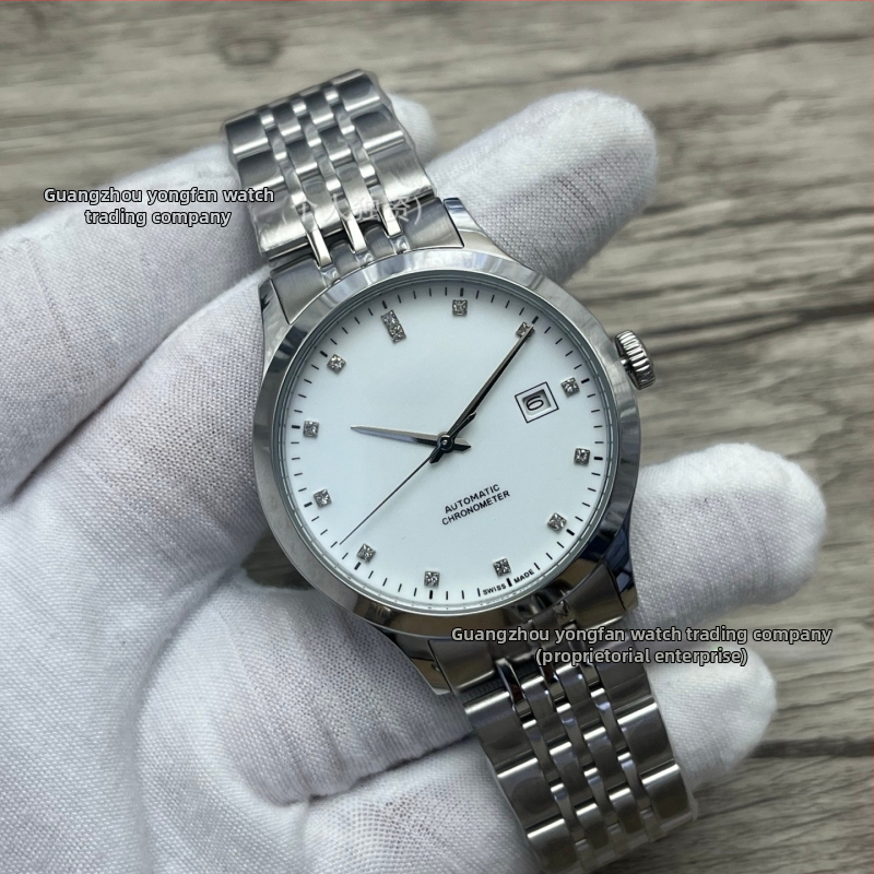 Автоматичен механичен часовник, Pioneer серия, 40 мм циферблат, корпус и браслет от неръждаема стомана, движение 2813 Pearl, водоустойчив до 30 m