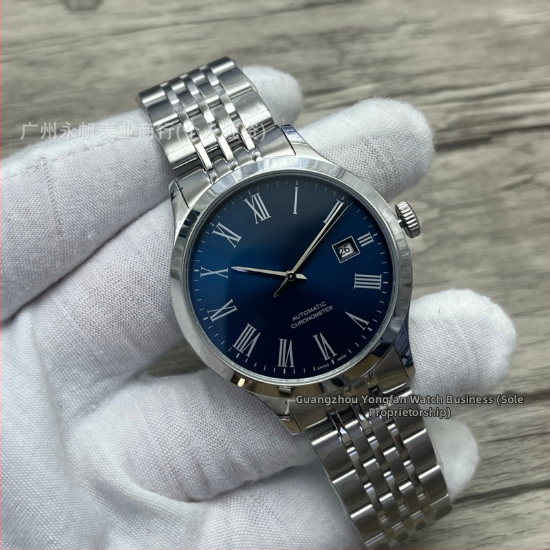 Automātisks mehāniskais rokaspulkstenis, Pioneer sērija, 40 mm ciferblats, nerūsējošā tērauda korpuss un siksna, mehānisms 2813 Pearl, ūdensizturība 30 m