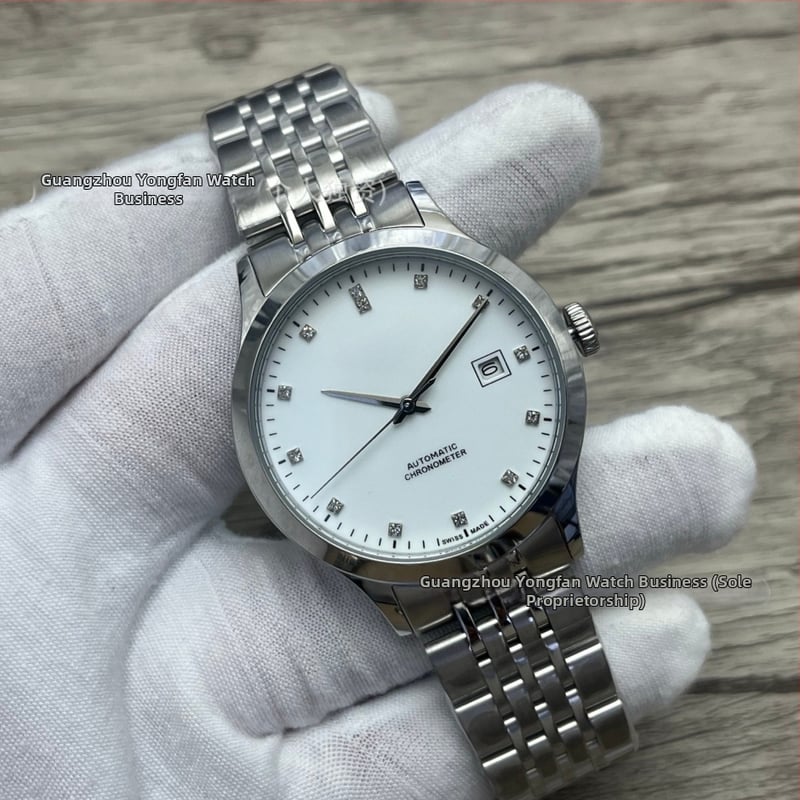 Automātisks mehāniskais rokaspulkstenis, Pioneer sērija, 40 mm ciferblats, nerūsējošā tērauda korpuss un siksna, mehānisms 2813 Pearl, ūdensizturība 30 m