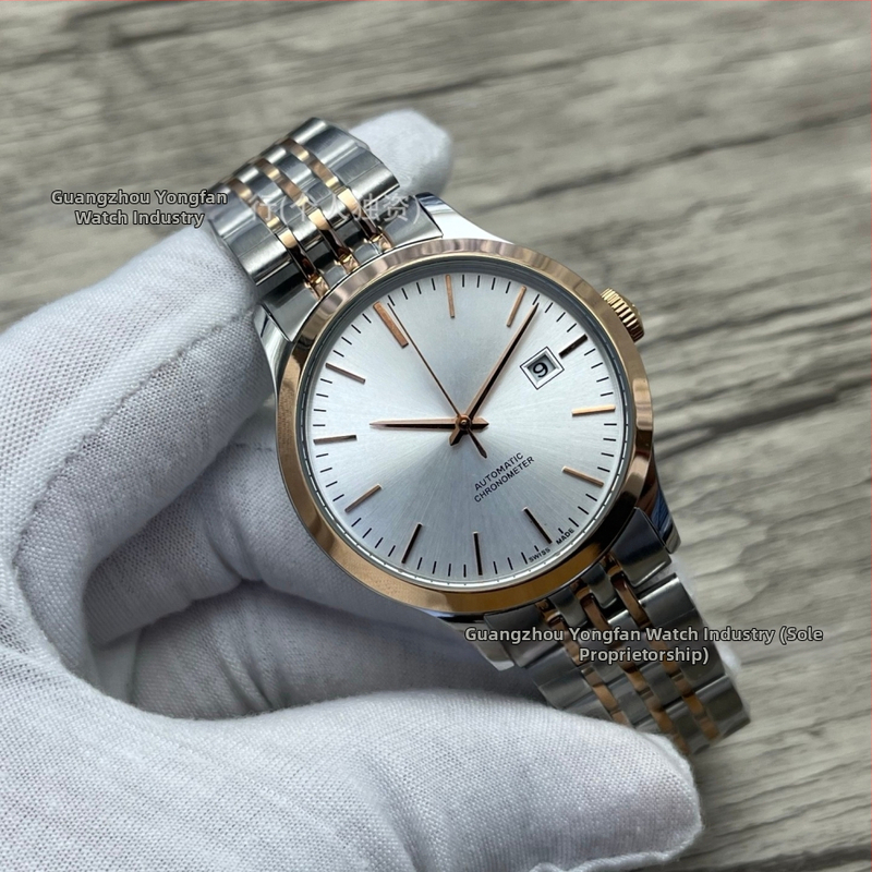 Automātisks mehāniskais rokaspulkstenis, Pioneer sērija, 40 mm ciferblats, nerūsējošā tērauda korpuss un siksna, mehānisms 2813 Pearl, ūdensizturība 30 m