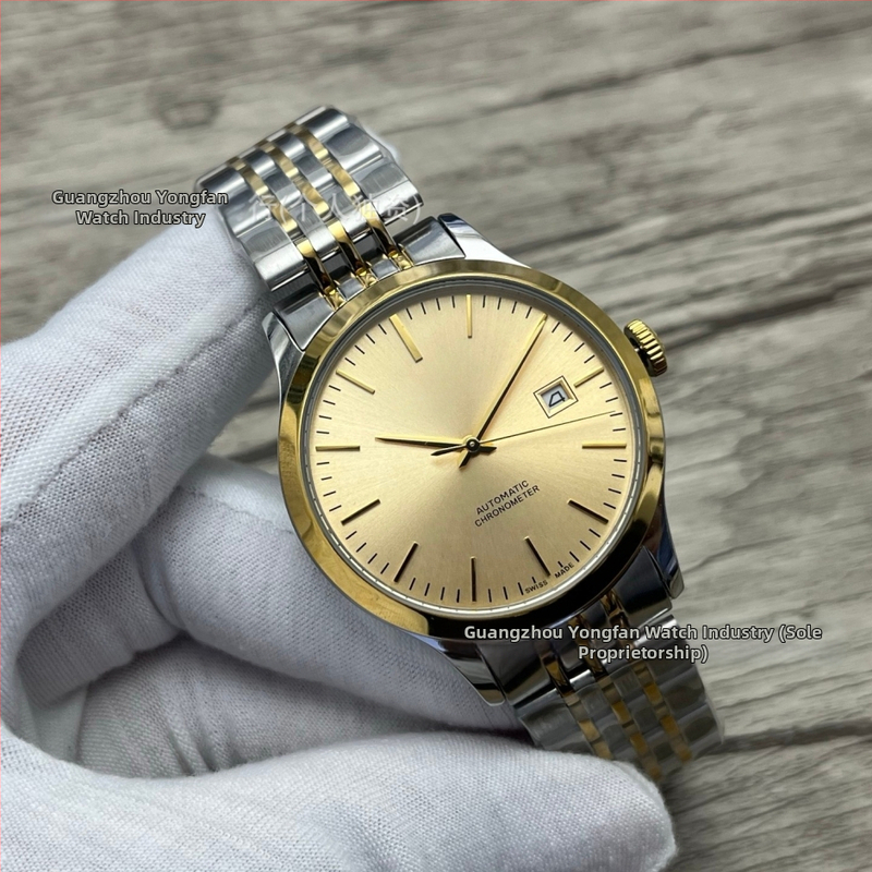 Automātisks mehāniskais rokaspulkstenis, Pioneer sērija, 40 mm ciferblats, nerūsējošā tērauda korpuss un siksna, mehānisms 2813 Pearl, ūdensizturība 30 m