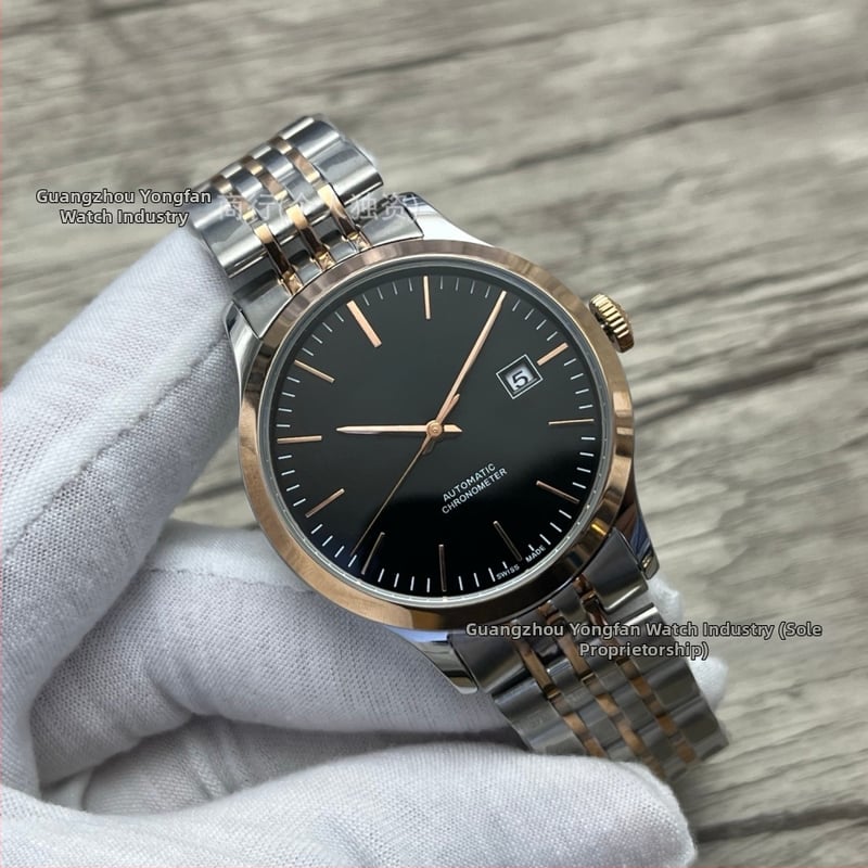 Automātisks mehāniskais rokaspulkstenis, Pioneer sērija, 40 mm ciferblats, nerūsējošā tērauda korpuss un siksna, mehānisms 2813 Pearl, ūdensizturība 30 m