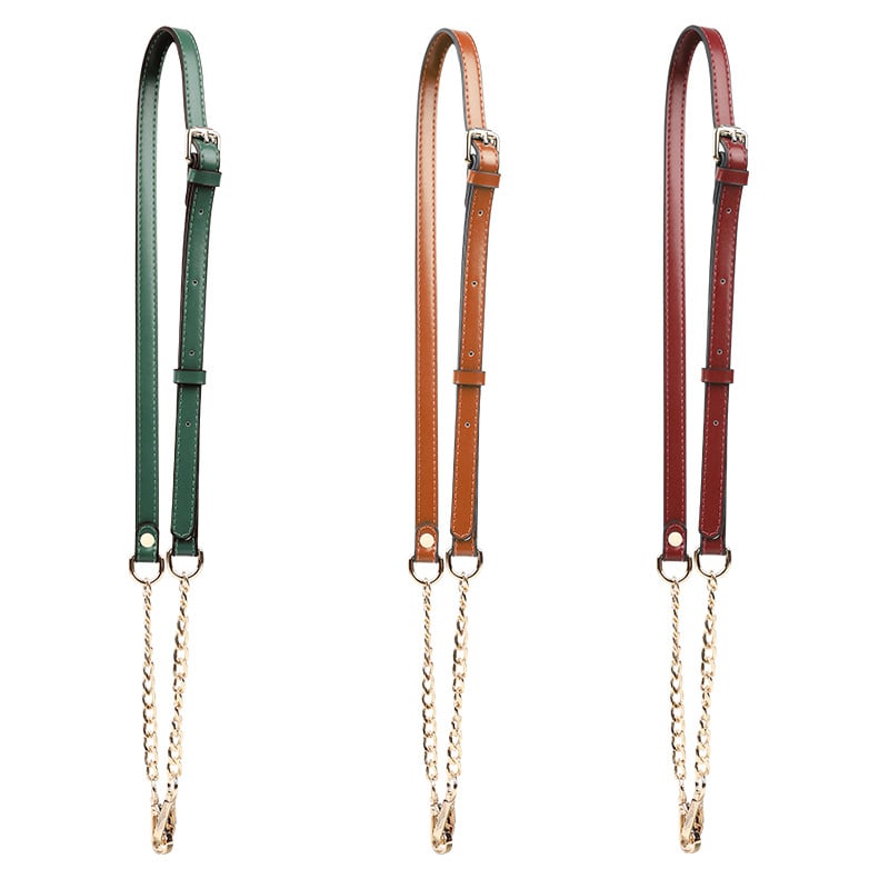 Podesivi kaiš za torbu s metalnim lancem, za rameno ili crossbody