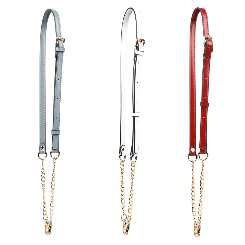 Podesivi kaiš za torbu s metalnim lancem, za rameno ili crossbody