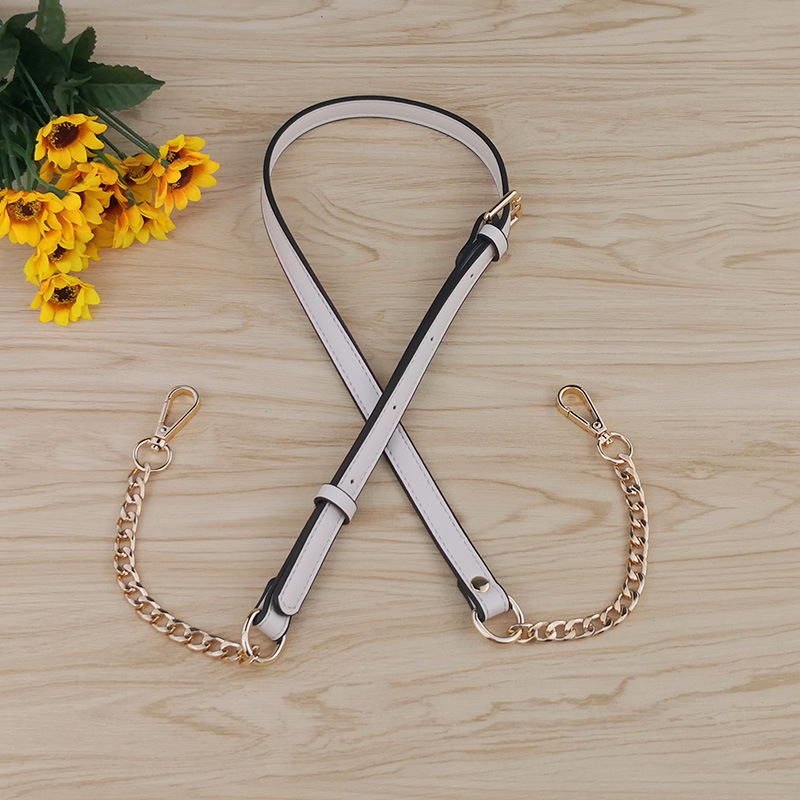 Podesivi kaiš za torbu s metalnim lancem, za rameno ili crossbody