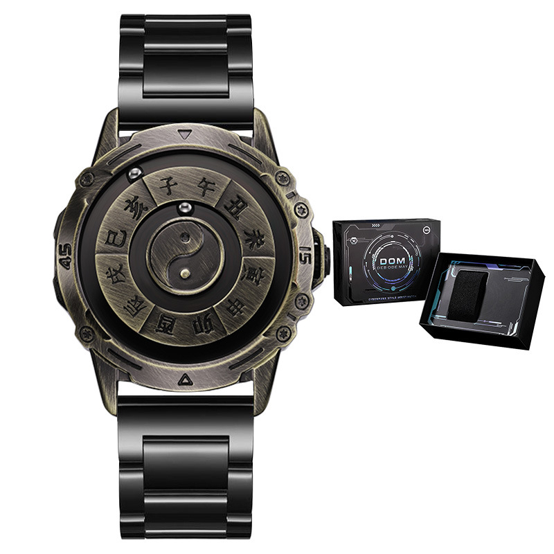 Női karóra mágneses levitációs golyó kijelzővel, kvarc Miyota Y121, 30 m vízállóság