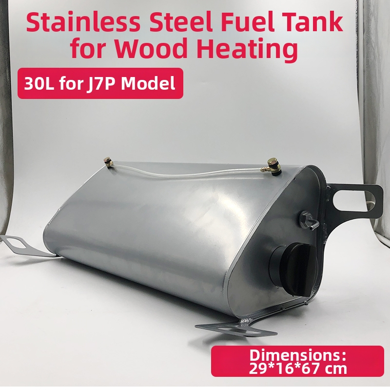 Sunkvežimio dyzelinio šildymo bakas iš nerūdijančio plieno, su stovėjimo šildytuvu, išorinis padidintas alyvos bakas