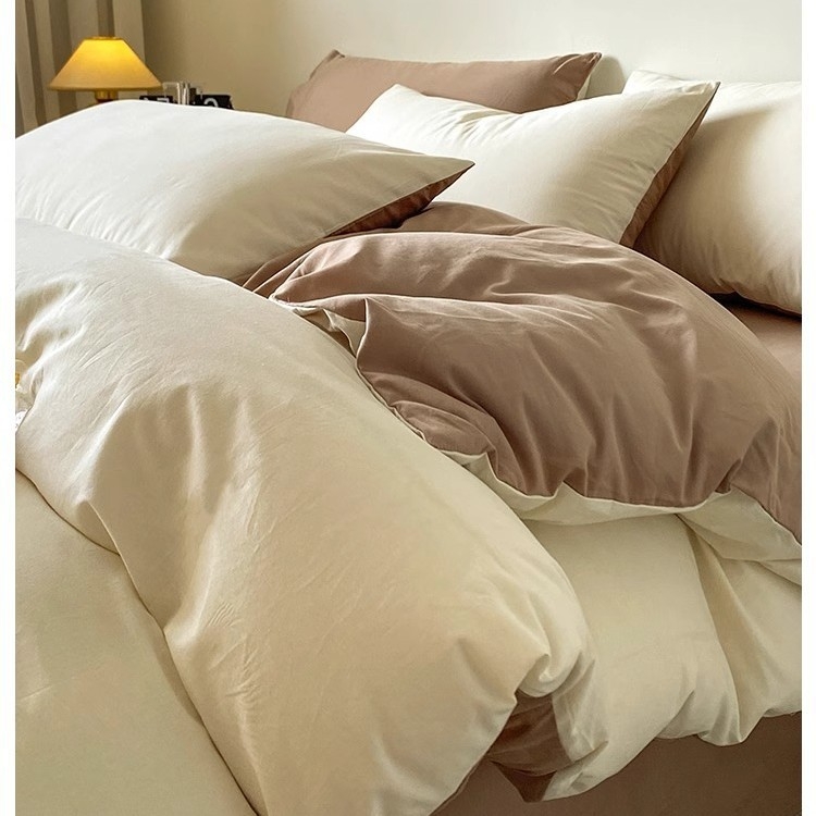 Antklodės užvalkalas, 100% medvilnė, vieno tono dizainas, reaktyvus spausdinimas ir dažymas, audinio tankis 128x68