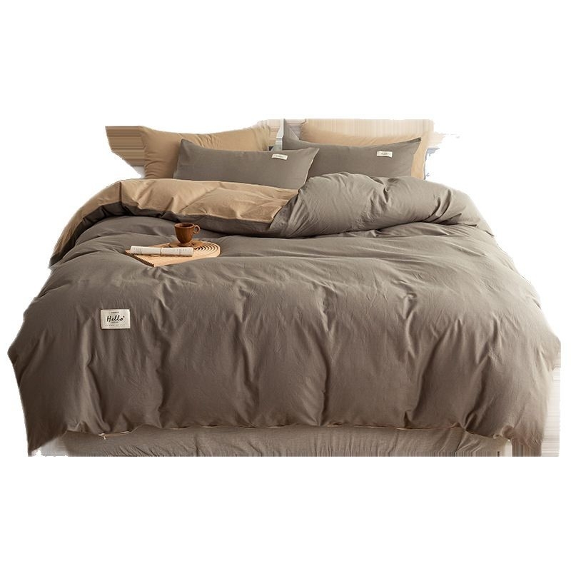 Antklodės užvalkalas, 100% medvilnė, vieno tono dizainas, reaktyvus spausdinimas ir dažymas, audinio tankis 128x68