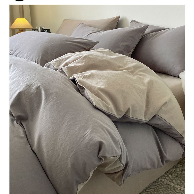 Antklodės užvalkalas, 100% medvilnė, vieno tono dizainas, reaktyvus spausdinimas ir dažymas, audinio tankis 128x68