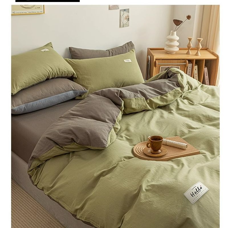 Antklodės užvalkalas, 100% medvilnė, vieno tono dizainas, reaktyvus spausdinimas ir dažymas, audinio tankis 128x68