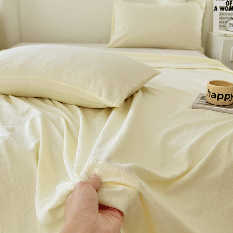 3-dijelni set posteljine: 100% pamuk, oprani, dvostruka gaz, 60 vlakana, cvjetni uzorak