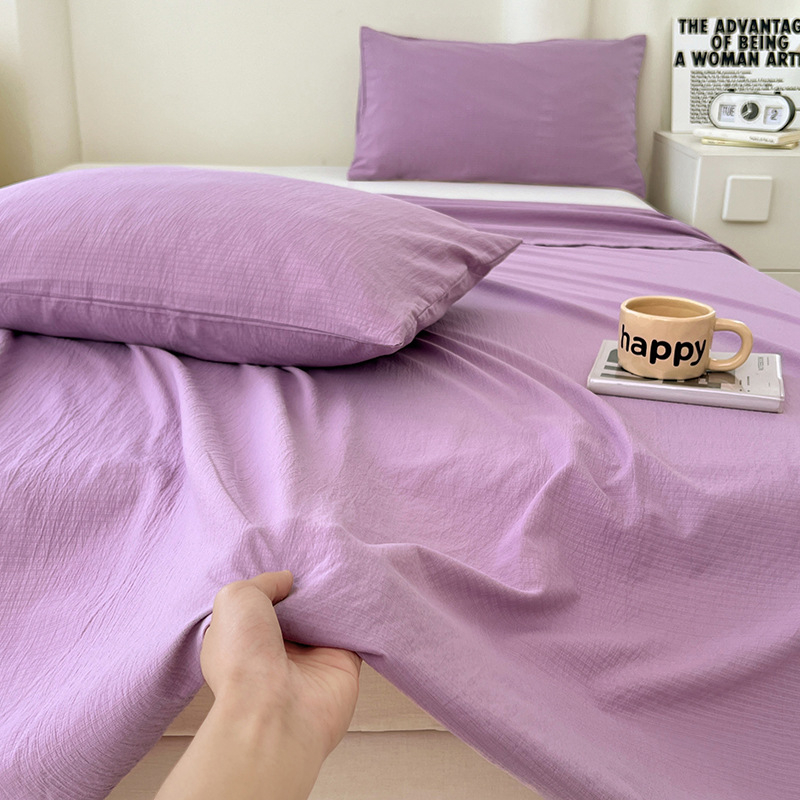 3-dijelni set posteljine: 100% pamuk, oprani, dvostruka gaz, 60 vlakana, cvjetni uzorak