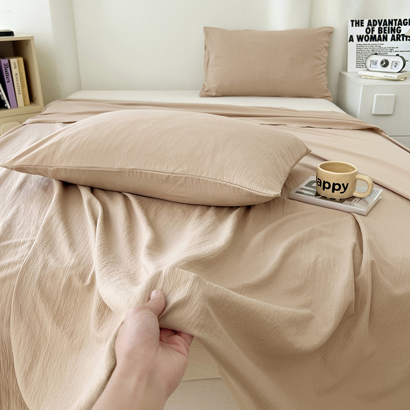 3-dijelni set posteljine: 100% pamuk, oprani, dvostruka gaz, 60 vlakana, cvjetni uzorak