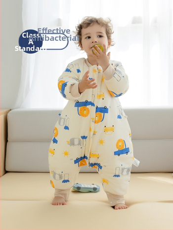 1–3 éves gyermekek számára hálózsák, vastag pamut anyag 95%+, belső rész pamut 95%+, töltet poliészter, levehető ujjak, rajzfilm mintázat, téli, tavaszi és őszi időszakra